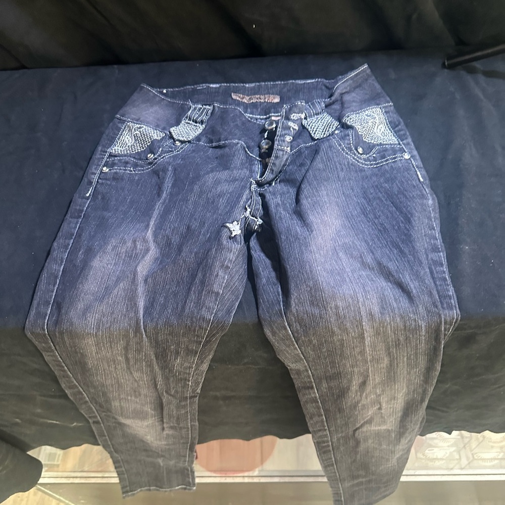 5ive ladies jeans, size 5, excellent shape-ID #235